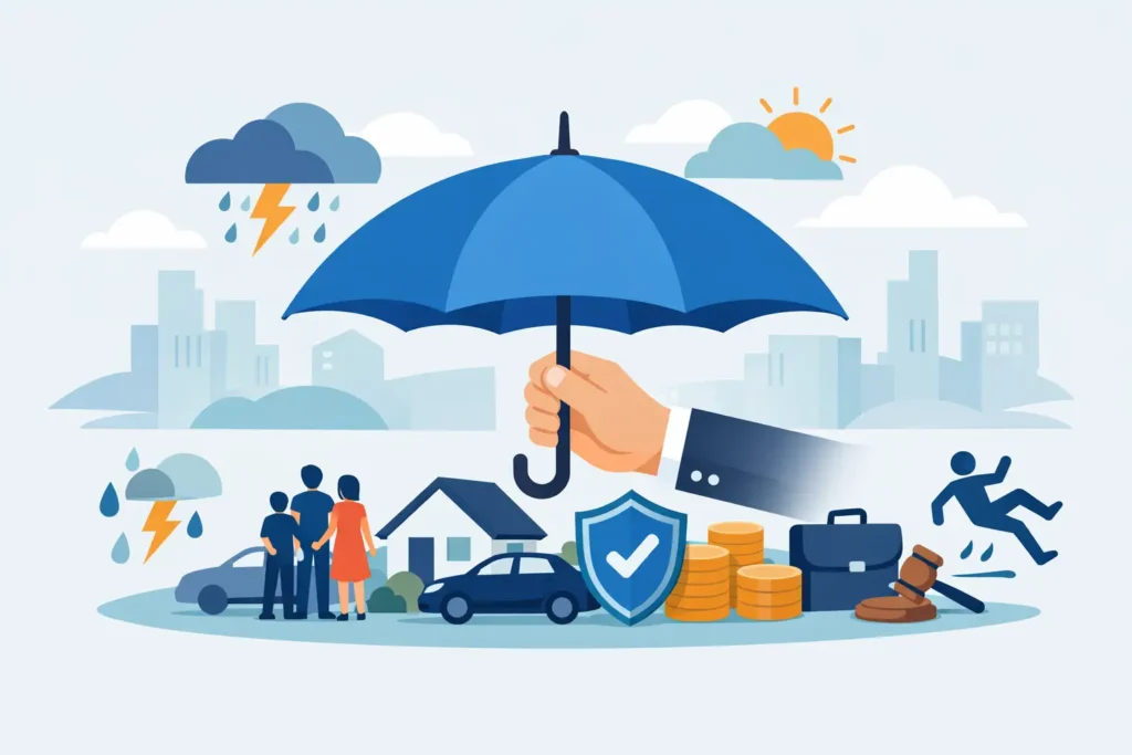 How Does Umbrella Insurance Work?