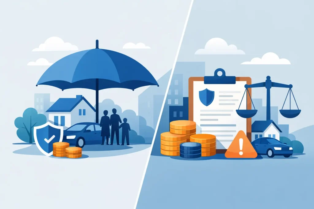 Umbrella Insurance vs Excess Liability