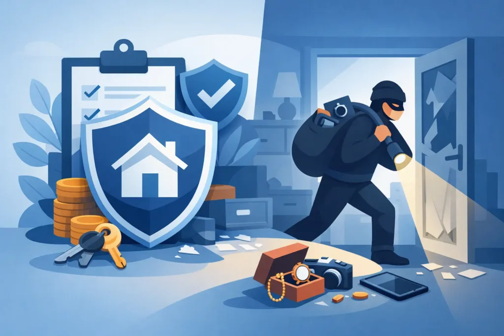 How Renters Insurance Covers Theft After a Break-In